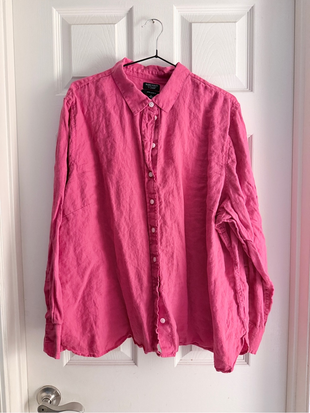J.Crew Wren slim shirt in Baird McNutt Irish linen